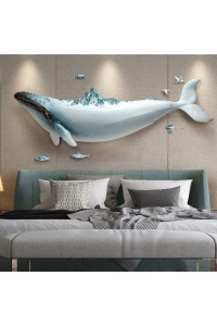Cá voi đại dương 3d bộ 1 con