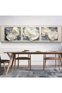 Tranh 3d cao cấp lan hồ điệp