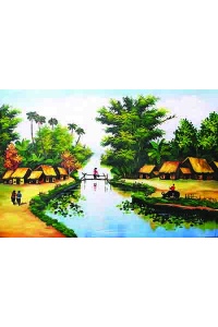 Tranh gạch đồng quê 32
