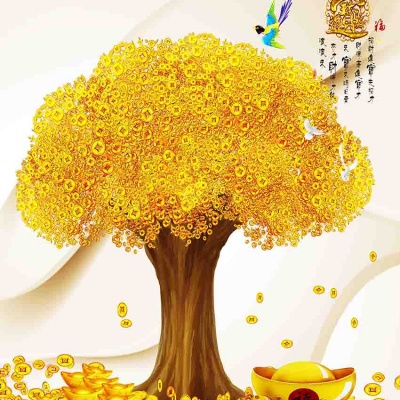 Tranh gạch 3D phong thủy  PT1565