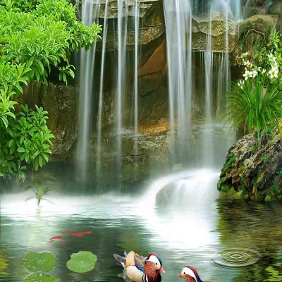 Tranh gạch 3D phong thủy  đứng 47
