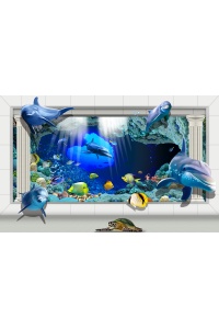 Video thực tế cá heo 3D 