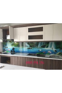 tranh kính bếp cường lực k17