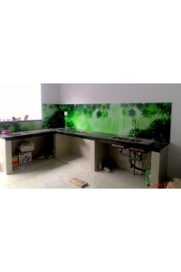tranh kính bếp cường lực k23