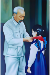 tranh bác Hồ BH04