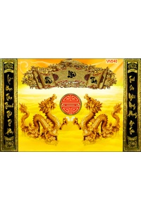 Tranh gạch 3d phúc lộc thọ VN540